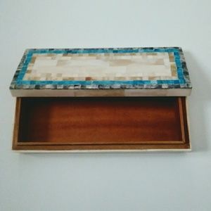 Tozai Home Small Mosaic Trinket Box